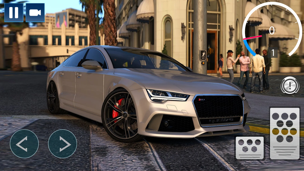 Audi Car Simulator Game 2024 - عکس بازی موبایلی اندروید