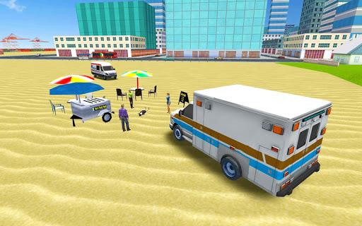 Ambulance Games Driving ۳D - عکس بازی موبایلی اندروید
