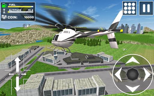 Helicopter Game Simulator 3D - Gameplay image of android game