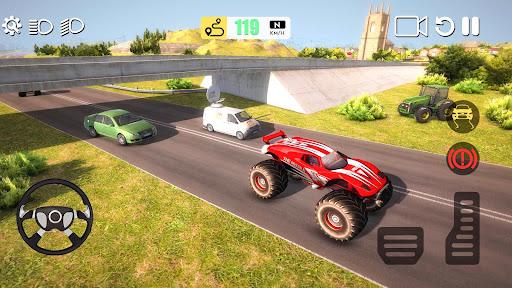 Monster Truck Game Simulator - Image screenshot of android app