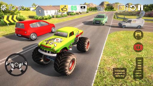 Monster Truck Game Simulator - عکس برنامه موبایلی اندروید