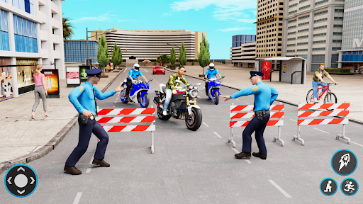 Police Bike game Car game - عکس بازی موبایلی اندروید