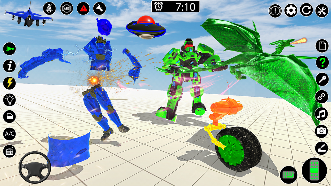 Robot Car Transformers Game - عکس بازی موبایلی اندروید