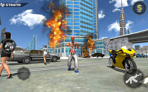 Jogo Real Gangster Simulator Grand City no Jogos 360