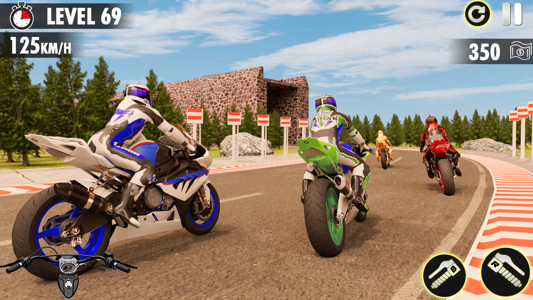 Bike Motor Simulator Offline - عکس بازی موبایلی اندروید