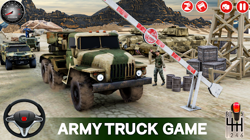 Army Car Games Truck Driving - عکس برنامه موبایلی اندروید