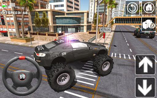 Police Truck Game Simulator - Gameplay image of android game