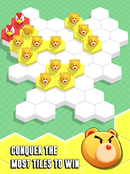 Hex Takeover - Gameplay image of android game