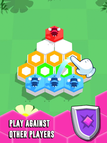Hex Takeover - Gameplay image of android game