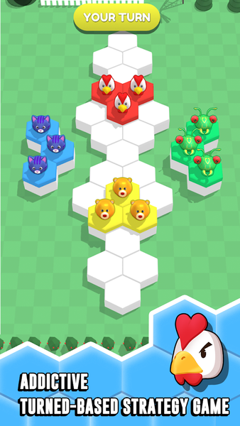 Hex Takeover - Gameplay image of android game