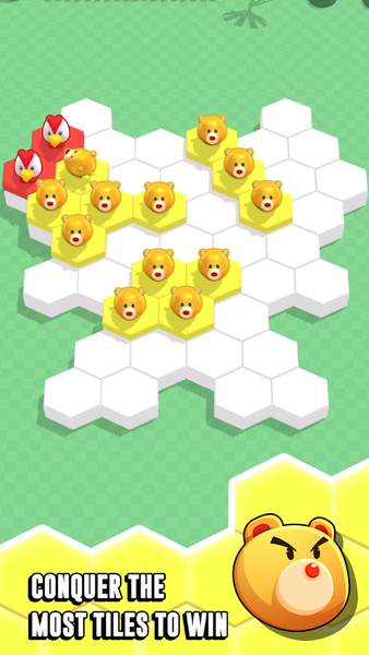 Hex Takeover - Gameplay image of android game