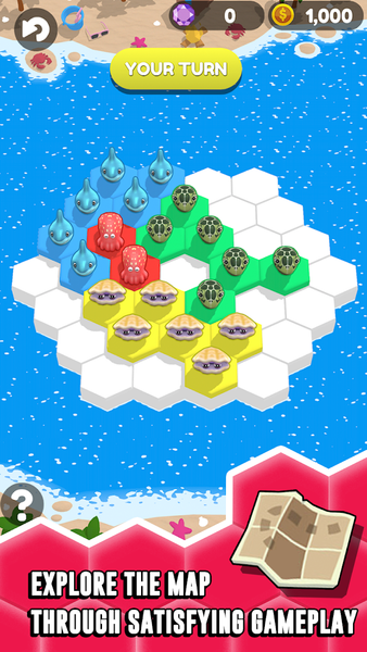 Hex Takeover - Gameplay image of android game