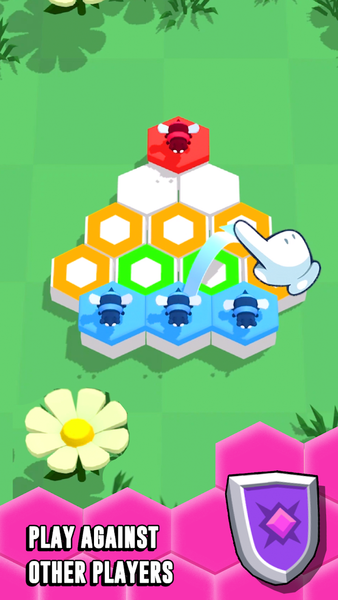Hex Takeover - Gameplay image of android game