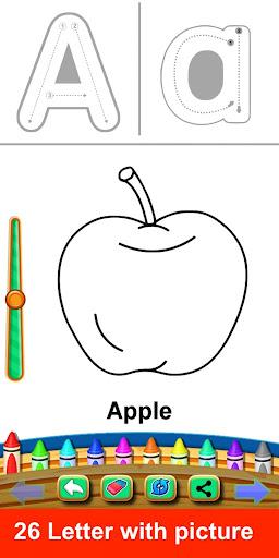 Alphabet Coloring - Image screenshot of android app