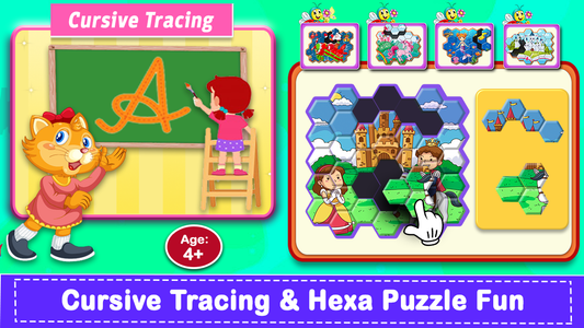 Kindergarten Kids Learn & Play - عکس بازی موبایلی اندروید