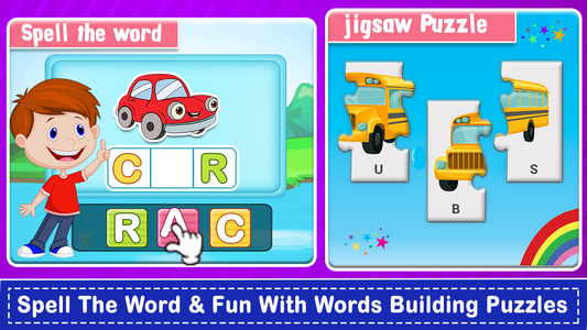 Kindergarten Kids Learn & Play - عکس بازی موبایلی اندروید