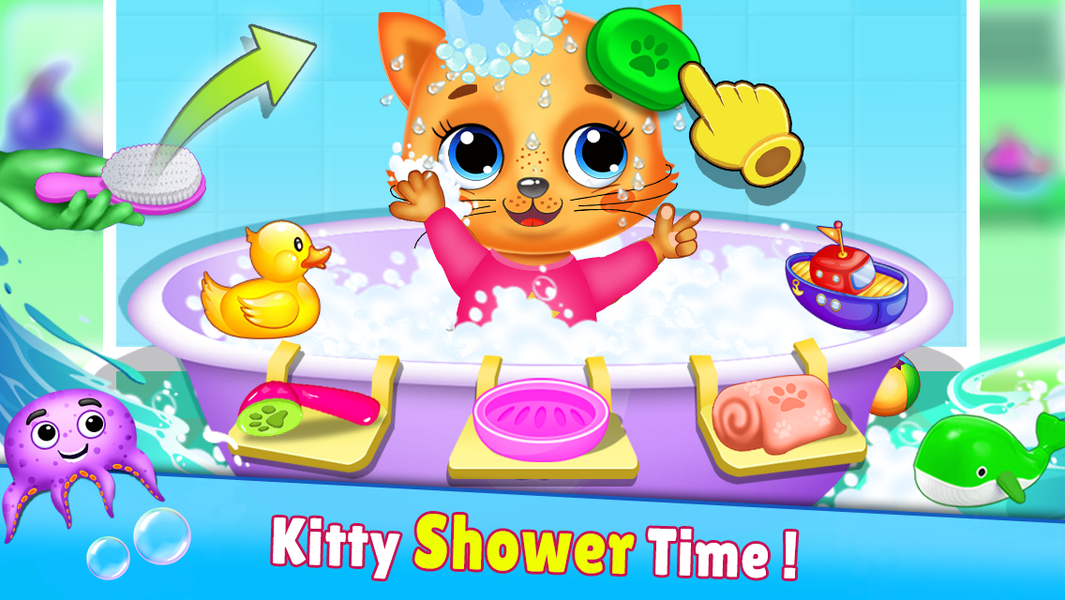 My Cute Pet Care Salon World - Gameplay image of android game