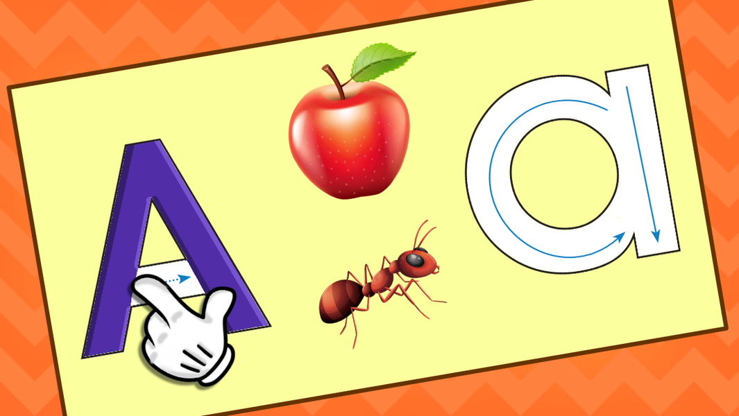 ABC Writing & Phonics for kids - Gameplay image of android game