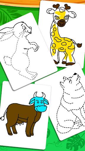 Animals Coloring And Drawing - Image screenshot of android app