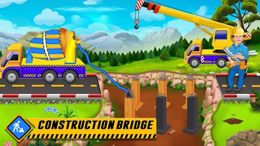 Construction Vehicles Game - Gameplay image of android game