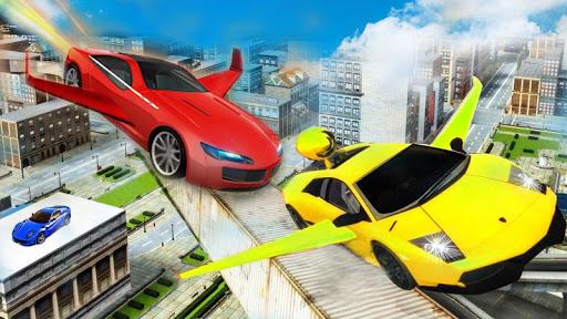 Flying Car  Game 3D - Gameplay image of android game