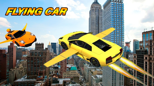 Flying Car  Game 3D - Gameplay image of android game