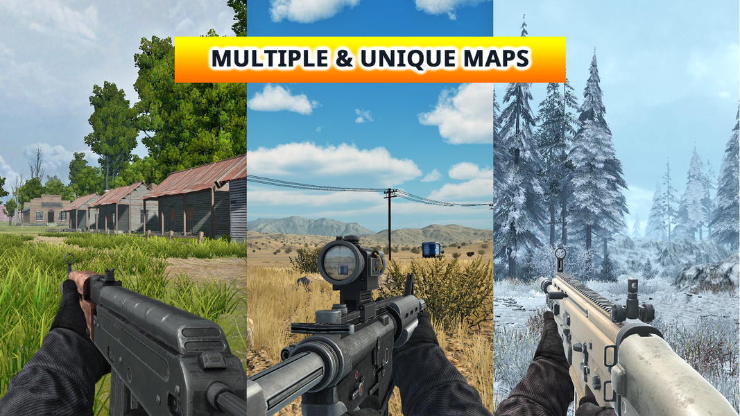 Counter Strike Ops : FPS Games - Gameplay image of android game