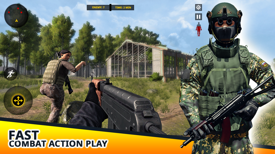 Counter Strike Ops : FPS Games - Gameplay image of android game