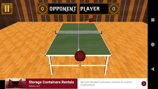 Ping Pong 3D | Table Tennis - Gameplay image of android game