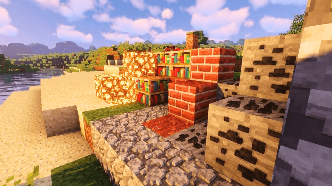 Realistic Shaders Minecraft PE - عکس بازی موبایلی اندروید