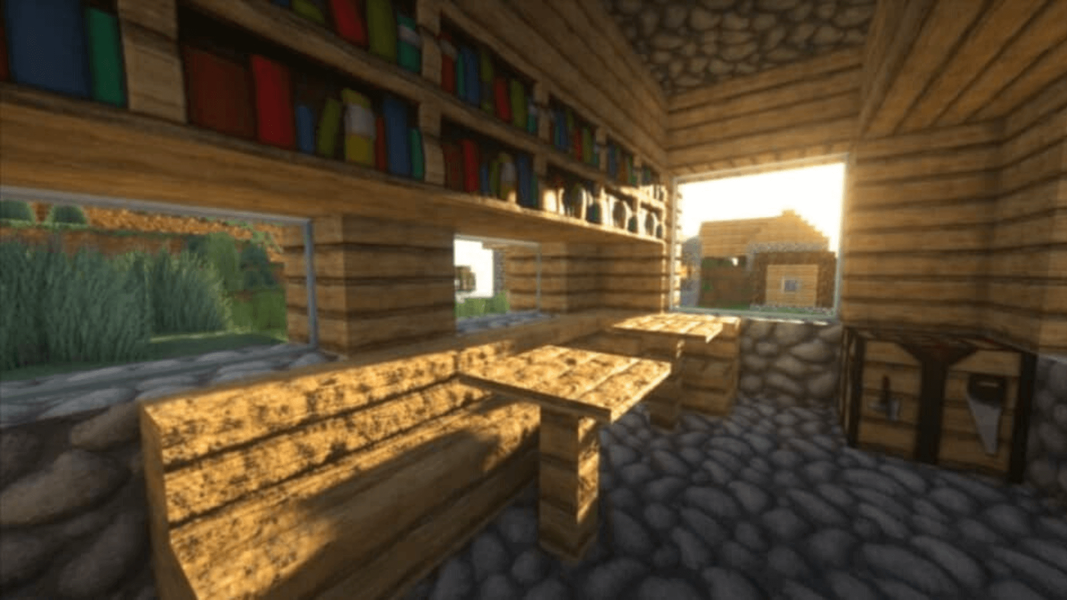Realistic Shaders Minecraft PE - Gameplay image of android game