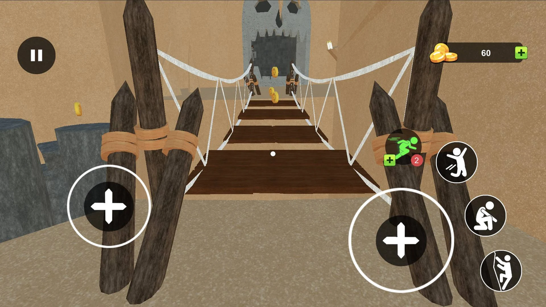 Escape Digital Parkour Prison - Gameplay image of android game