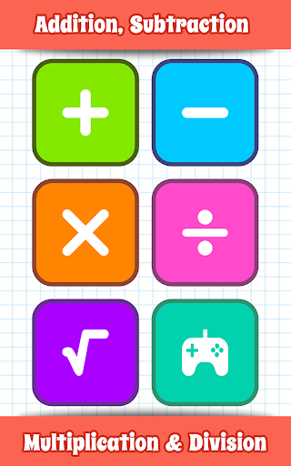 Math Games, Learn Add Multiply - Gameplay image of android game