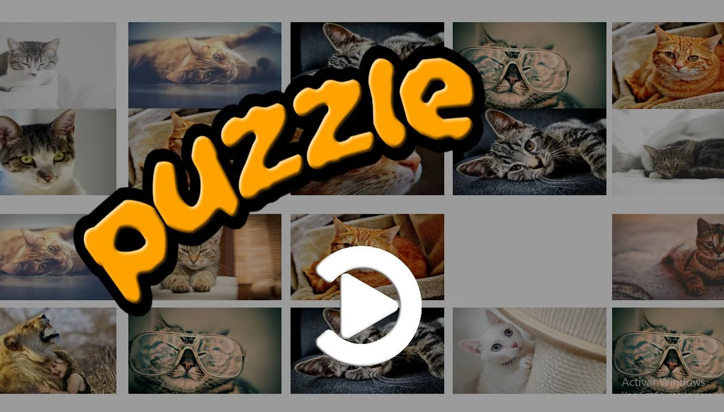 Cat puzzle - عکس برنامه موبایلی اندروید