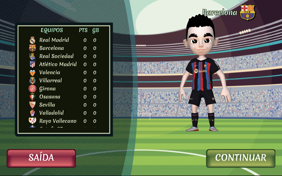 La Liga Juego De Football - عکس بازی موبایلی اندروید