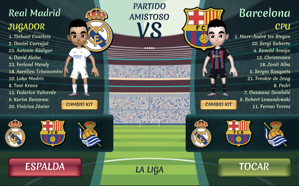 La Liga Juego De Football - عکس بازی موبایلی اندروید