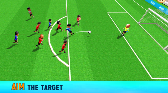 JOGO DE FUTEBOL MUITO BOM PRA CELULAR - FOOTBALL STRIKE MULTIPLAYER SOCCER  