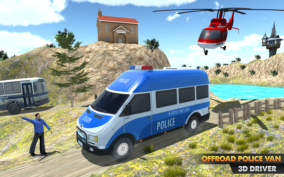 Police Car Simulator Driving - Gameplay image of android game