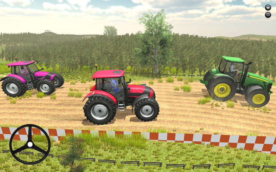 Tractor Racing - Gameplay image of android game