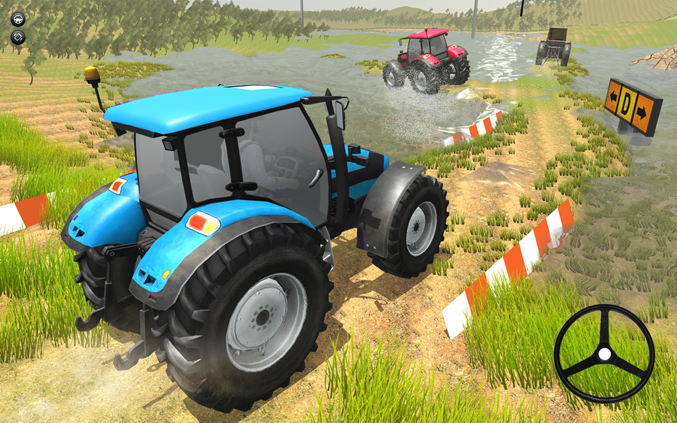 Tractor Racing - Gameplay image of android game