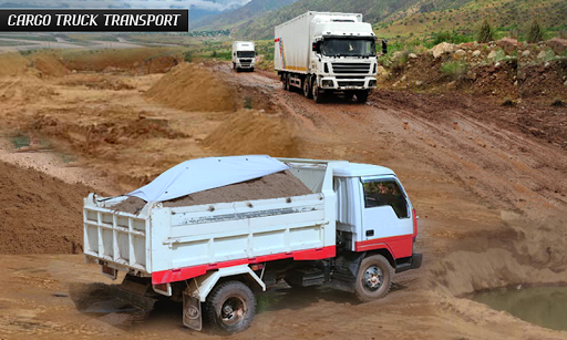 Hill Cargo Truck Simulator Transport Free 3D Truck - عکس بازی موبایلی اندروید