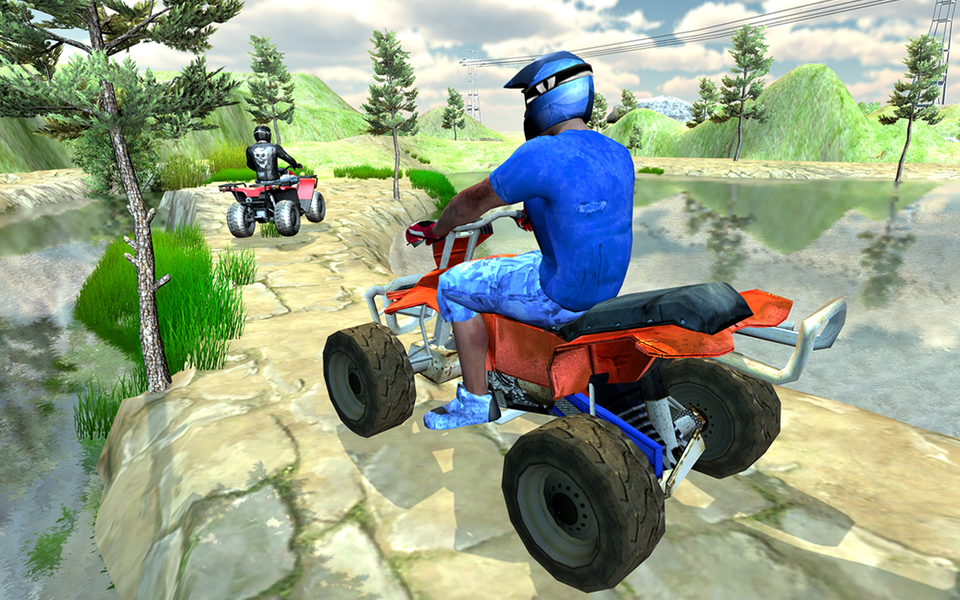 US ATV Arizona Quad Bike Game - Gameplay image of android game