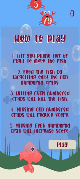 Feed the Fish : Maths Brainer - عکس بازی موبایلی اندروید