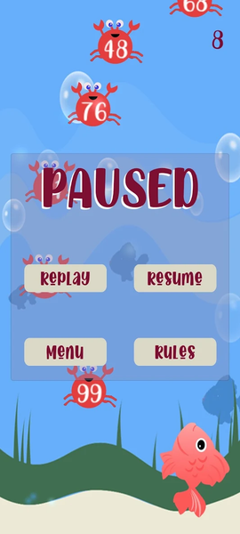 Feed the Fish : Maths Brainer - عکس بازی موبایلی اندروید