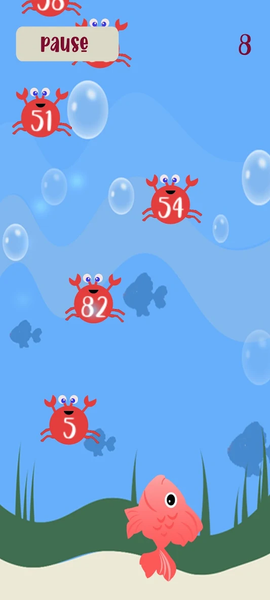 Feed the Fish : Maths Brainer - عکس بازی موبایلی اندروید