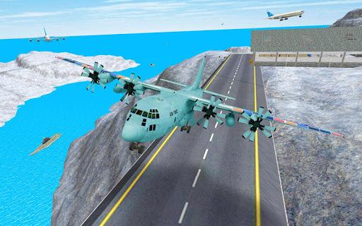 Aeroplane Games 3d - Gameplay image of android game
