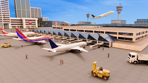 Airplane Game Flight Simulator - عکس بازی موبایلی اندروید