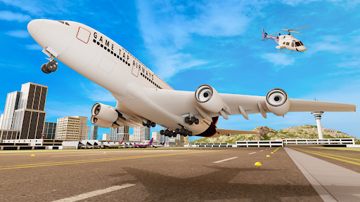 Airplane Game Flight Simulator - عکس بازی موبایلی اندروید