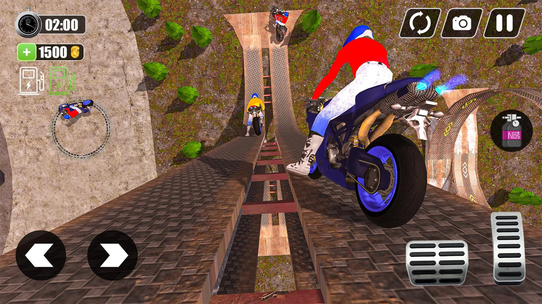 Mega Ramp Bike Racing Tracks - عکس بازی موبایلی اندروید