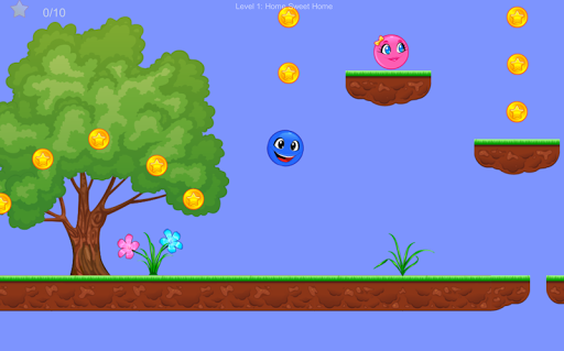 Gamy Ball: Red or Pink ball - Gameplay image of android game